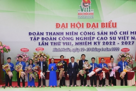 Đ/c Trần Quốc Bình tái đắc cử Bí thư Đoàn Thanh niên VRG nhiệm kỳ 2022 – 2027
