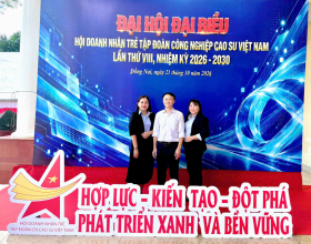 Anh Nguyễn Đức Hiền giữ chức Chủ tịch Hội Doanh nhân trẻ VRG nhiệm kỳ 2026 – 2030
